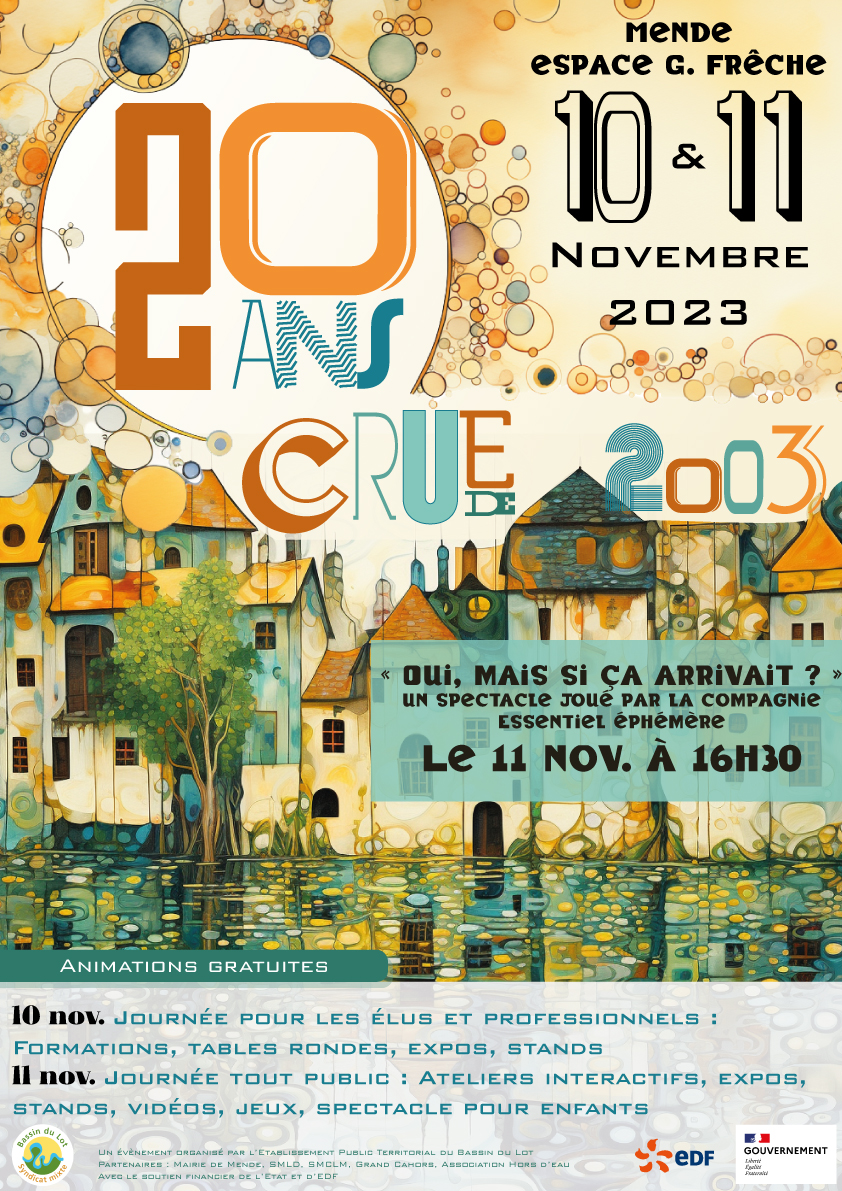 Affiche Journées Inondations