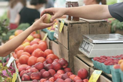 Marchand de fruits et légumes